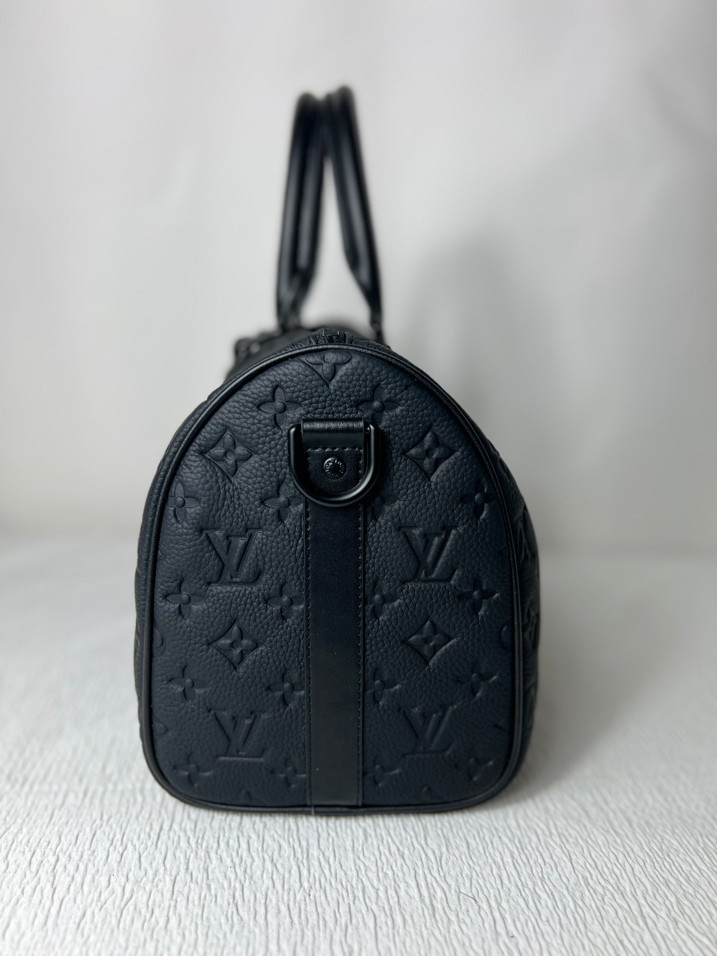 Black on black