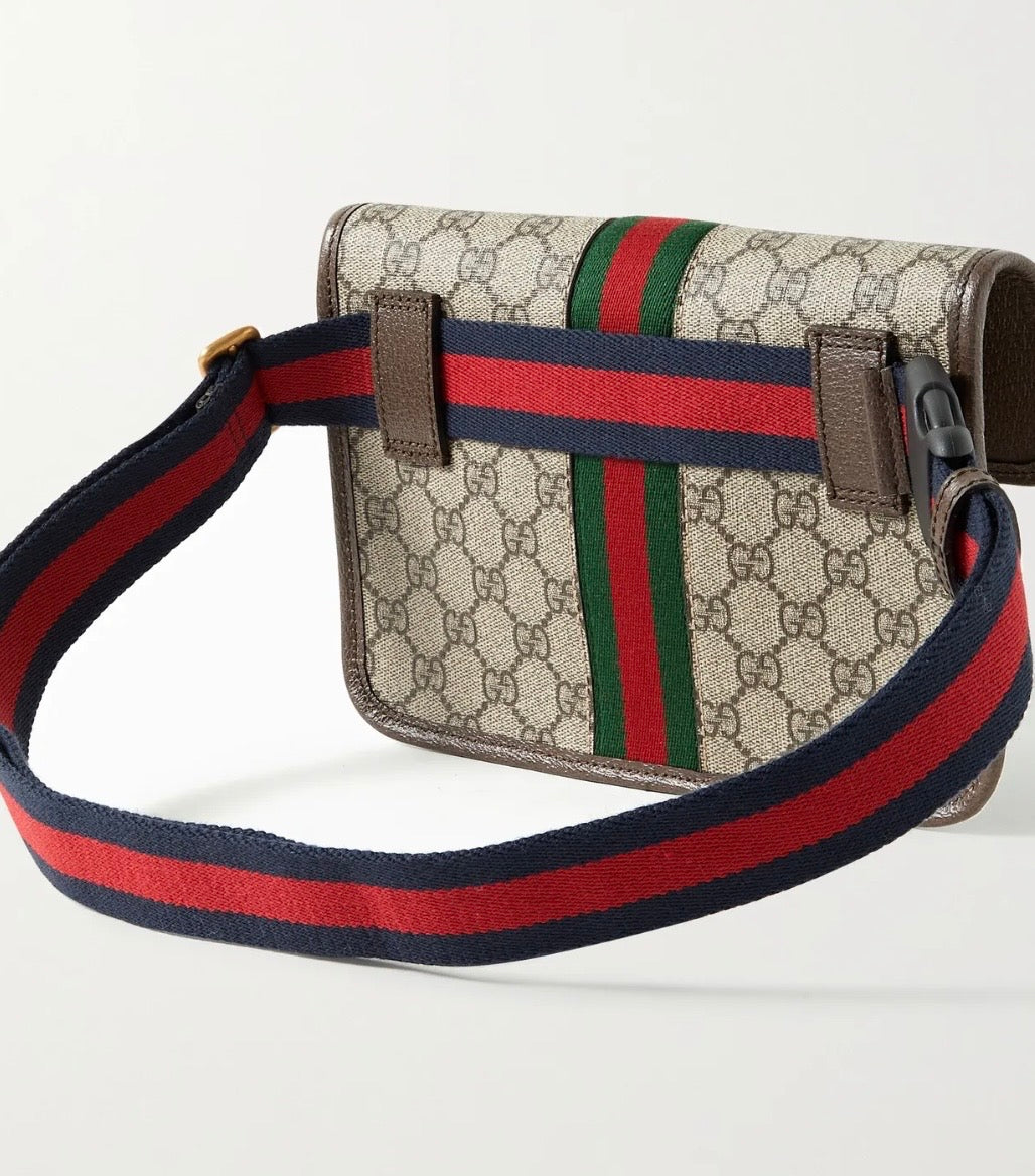 GG supreme mono web belt-bag