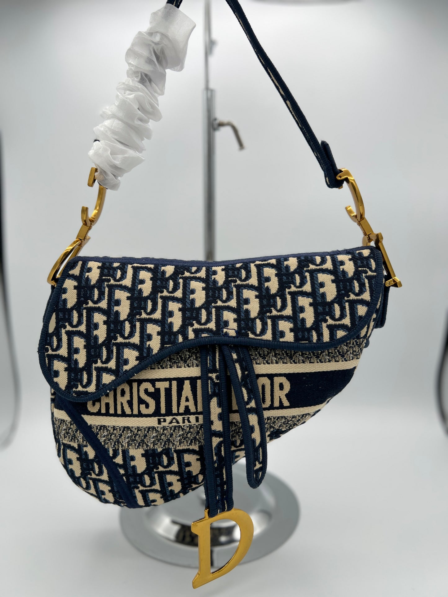 Embroidered saddle bag
