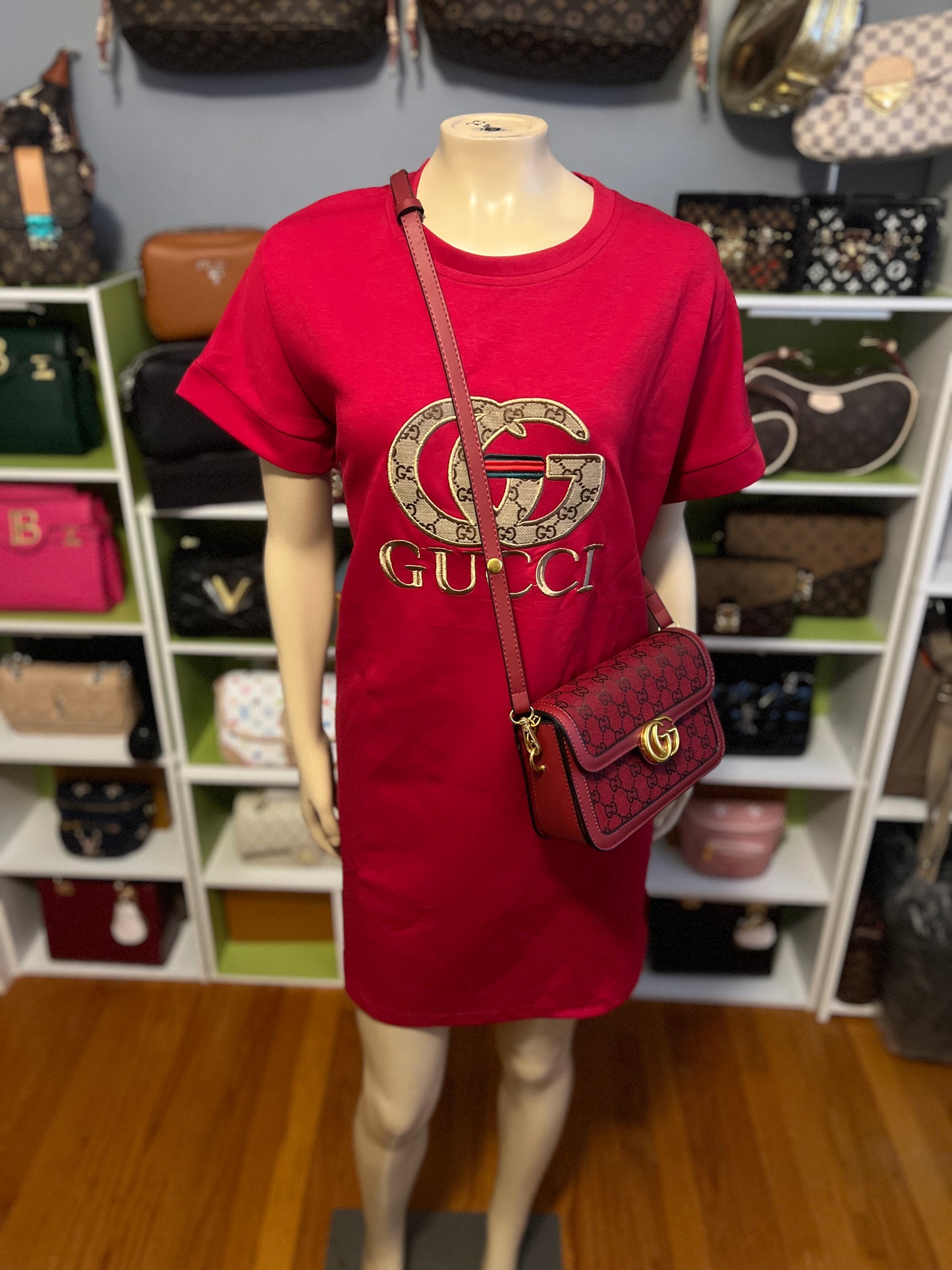GG T-shirt dress