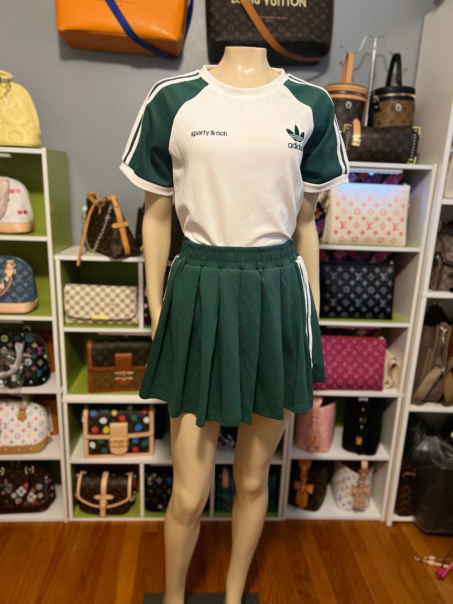 Adida skirt set