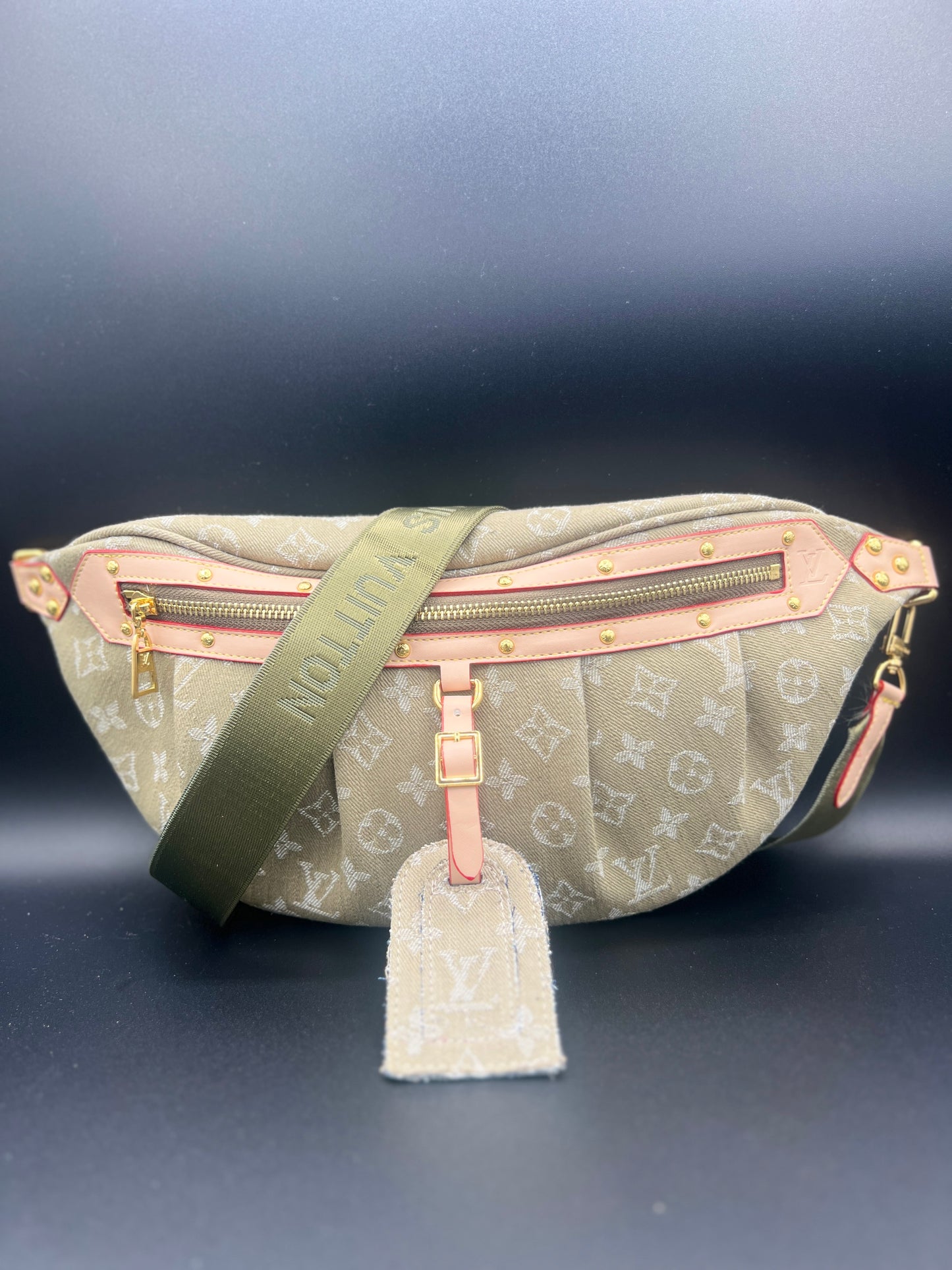 Denim bumbag