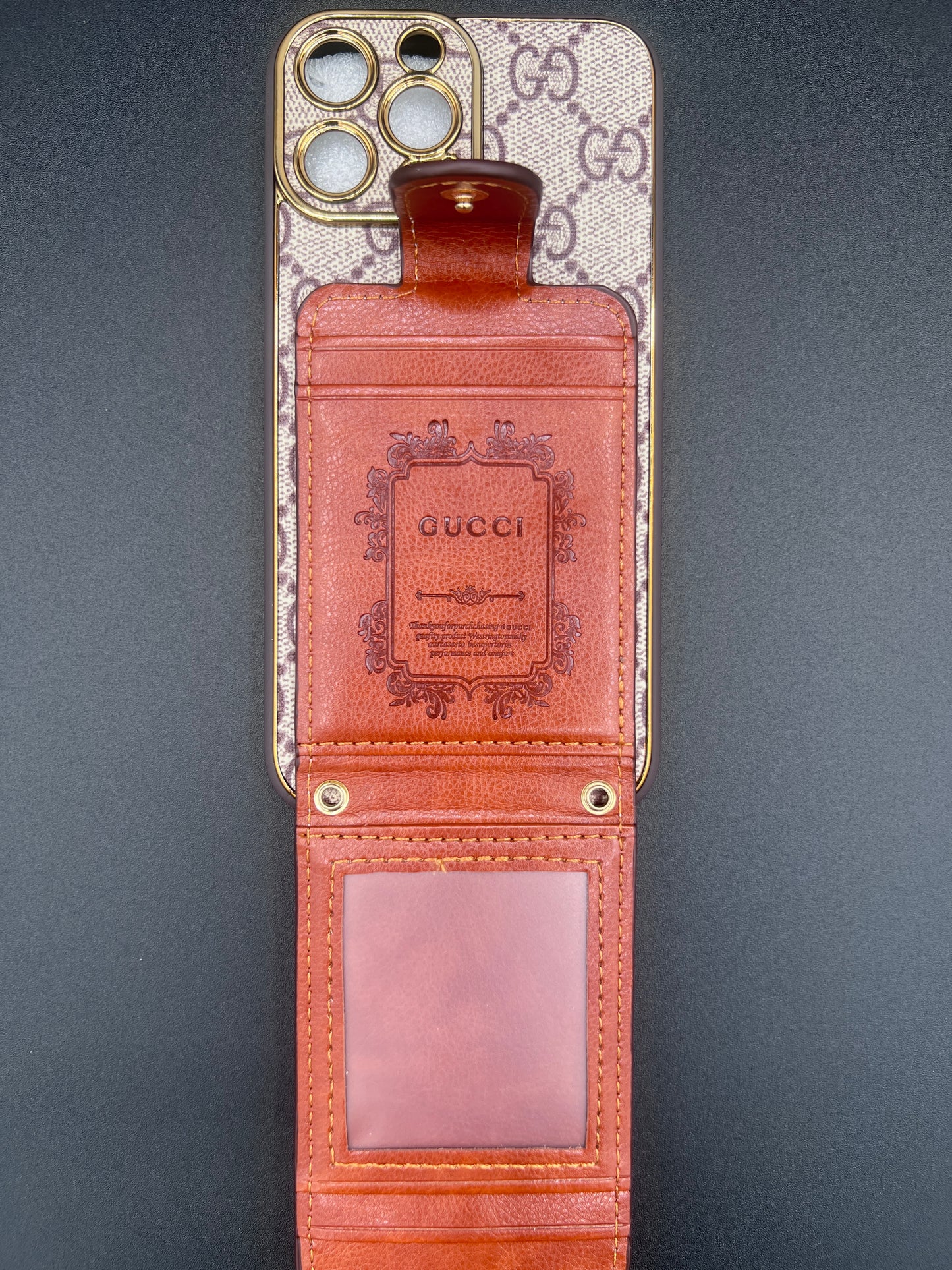 Crossbody phone and card holder