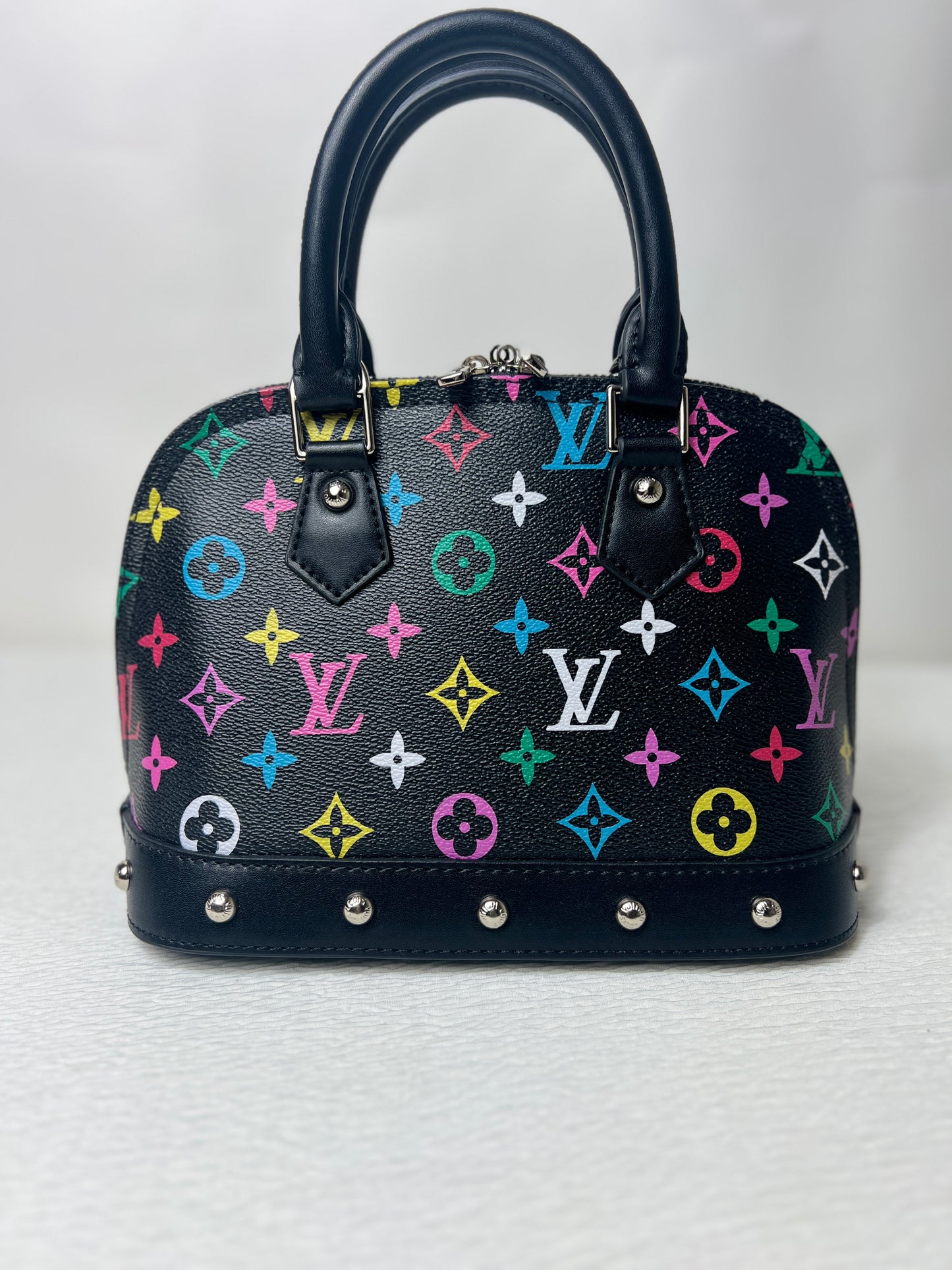 Black colorful A