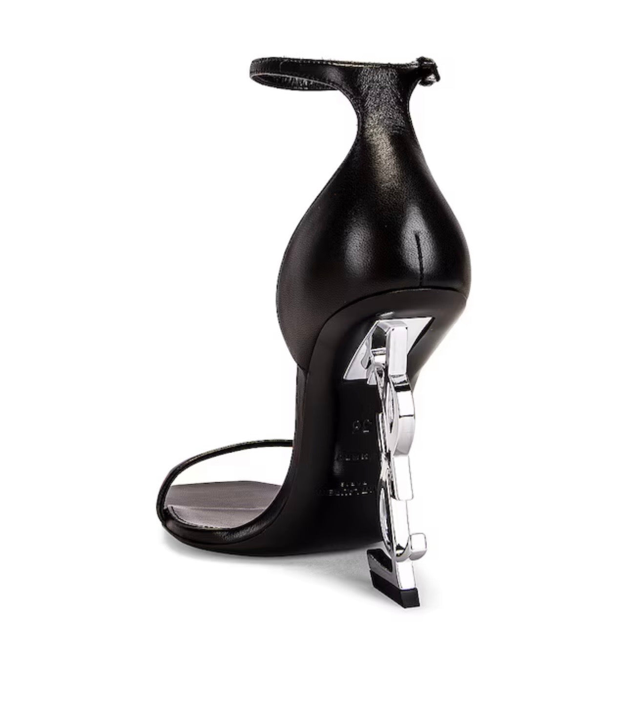 110MM patent leather sandals