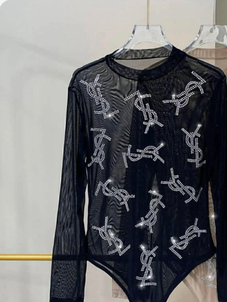 Rhinestone bodysuits 