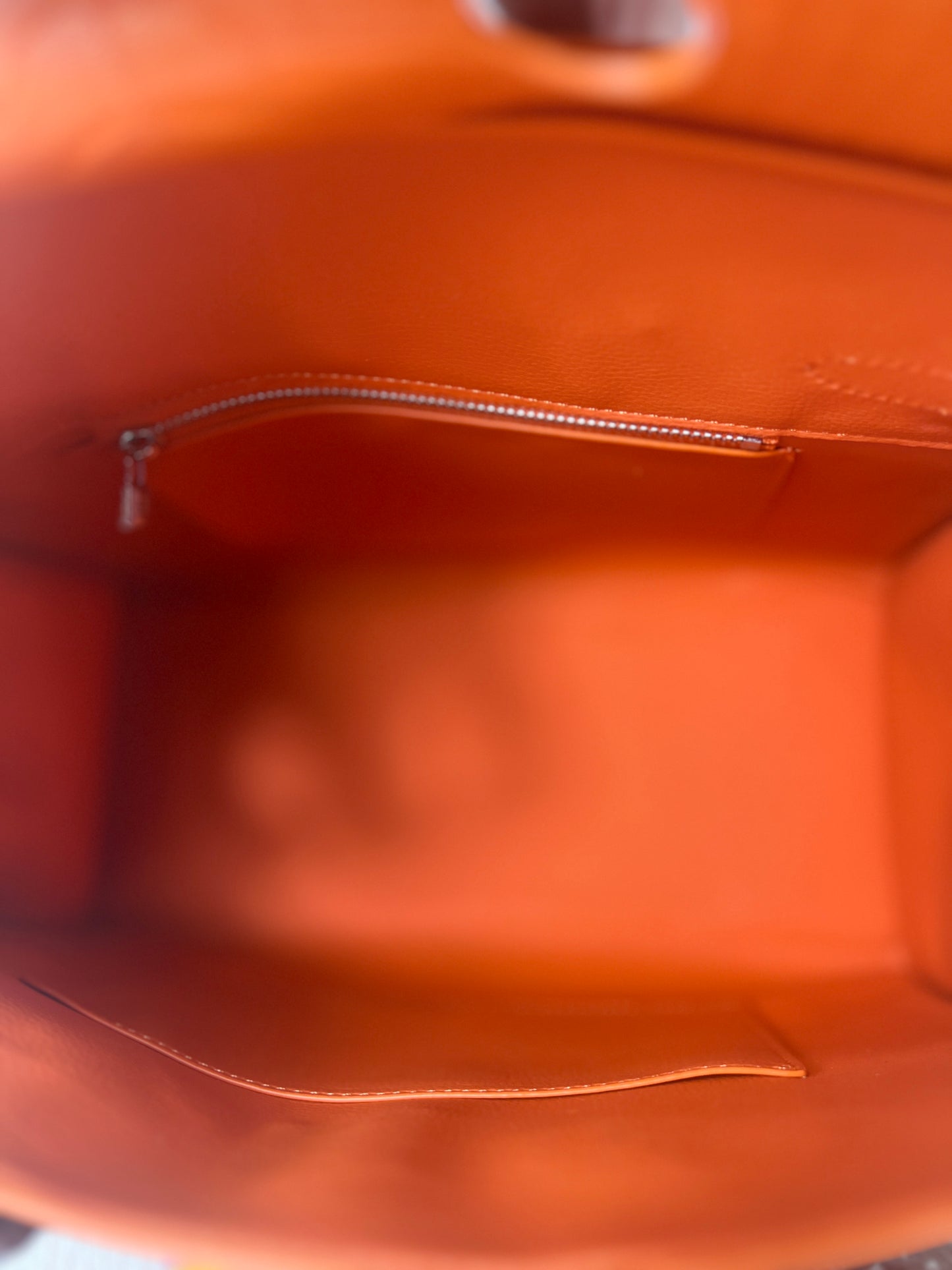 Orange Croc Skin Girkin