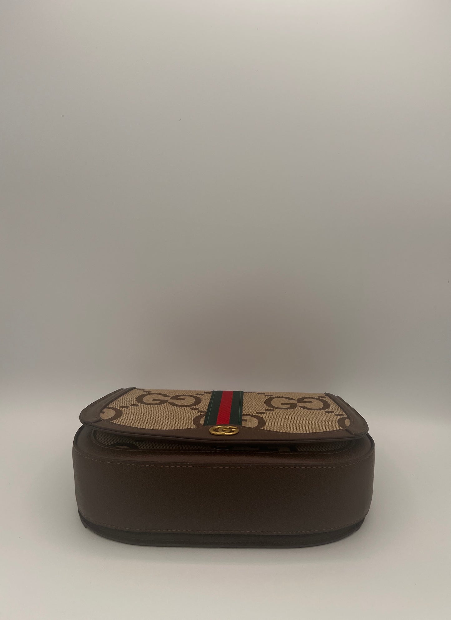Big G canvas, and leather Crossbody