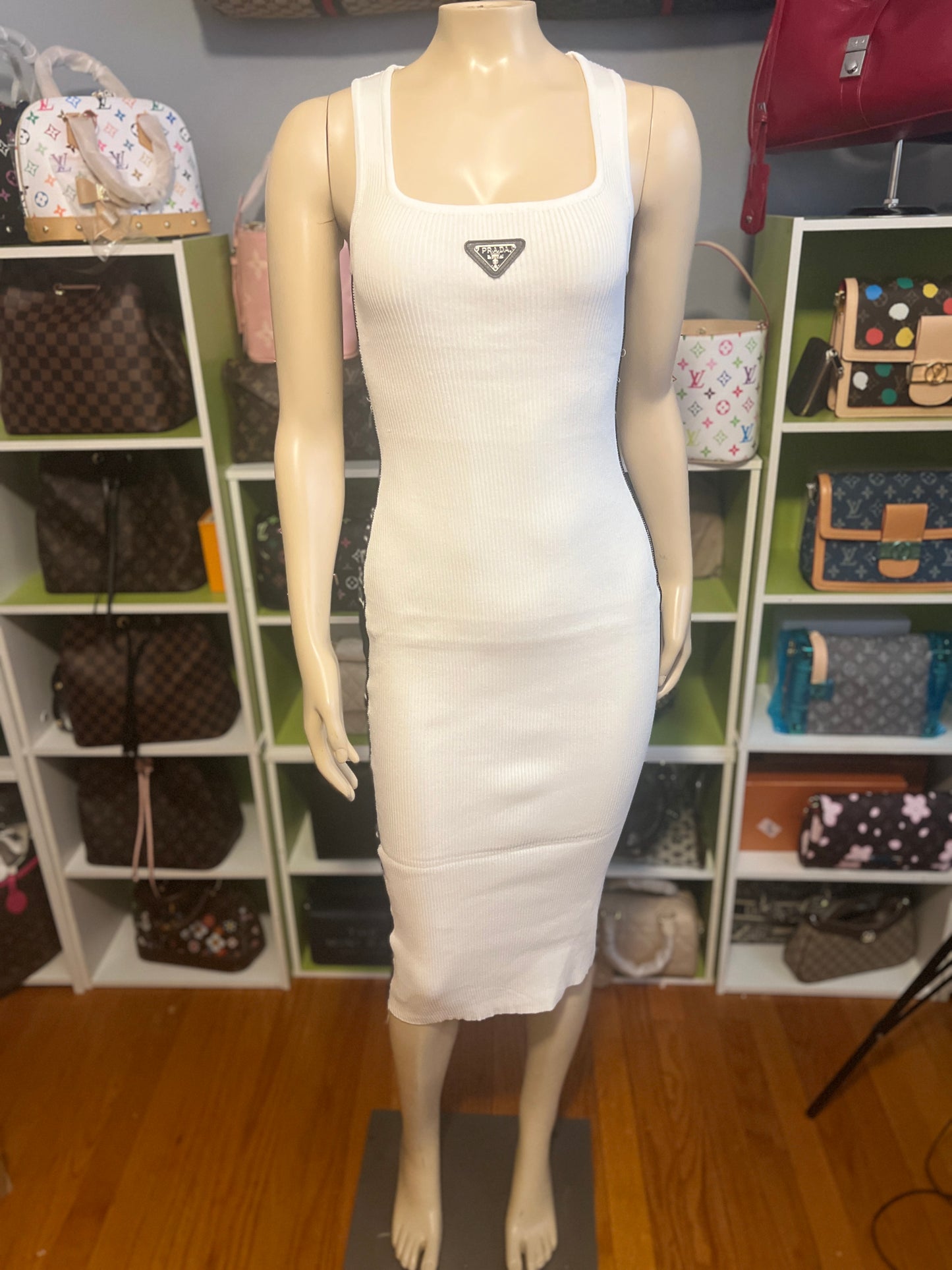 P ribbed dress