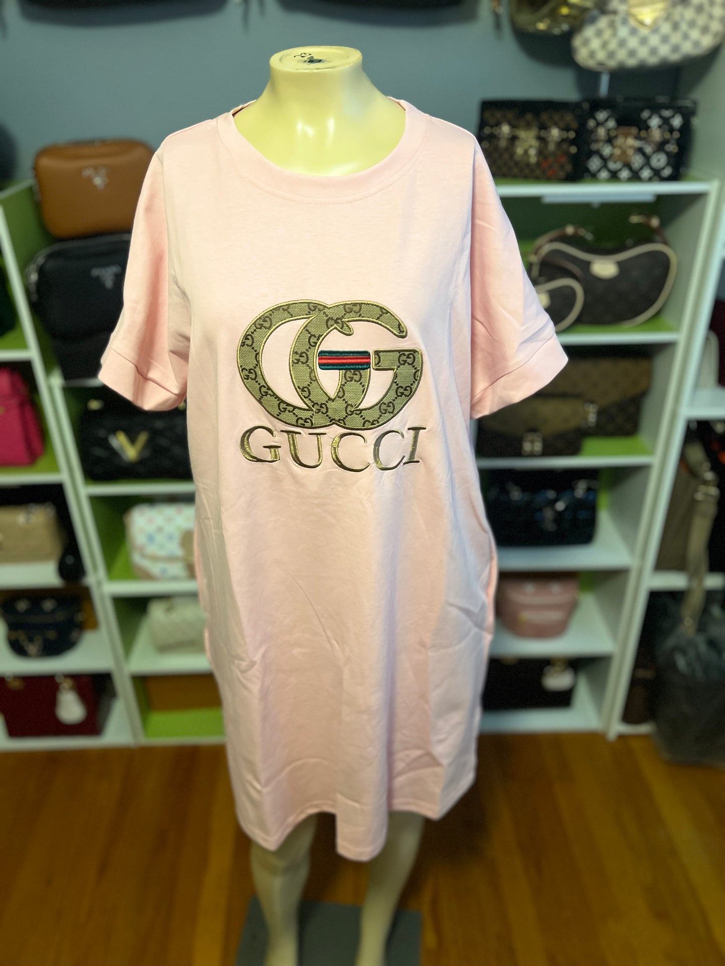 GG T-shirt dress