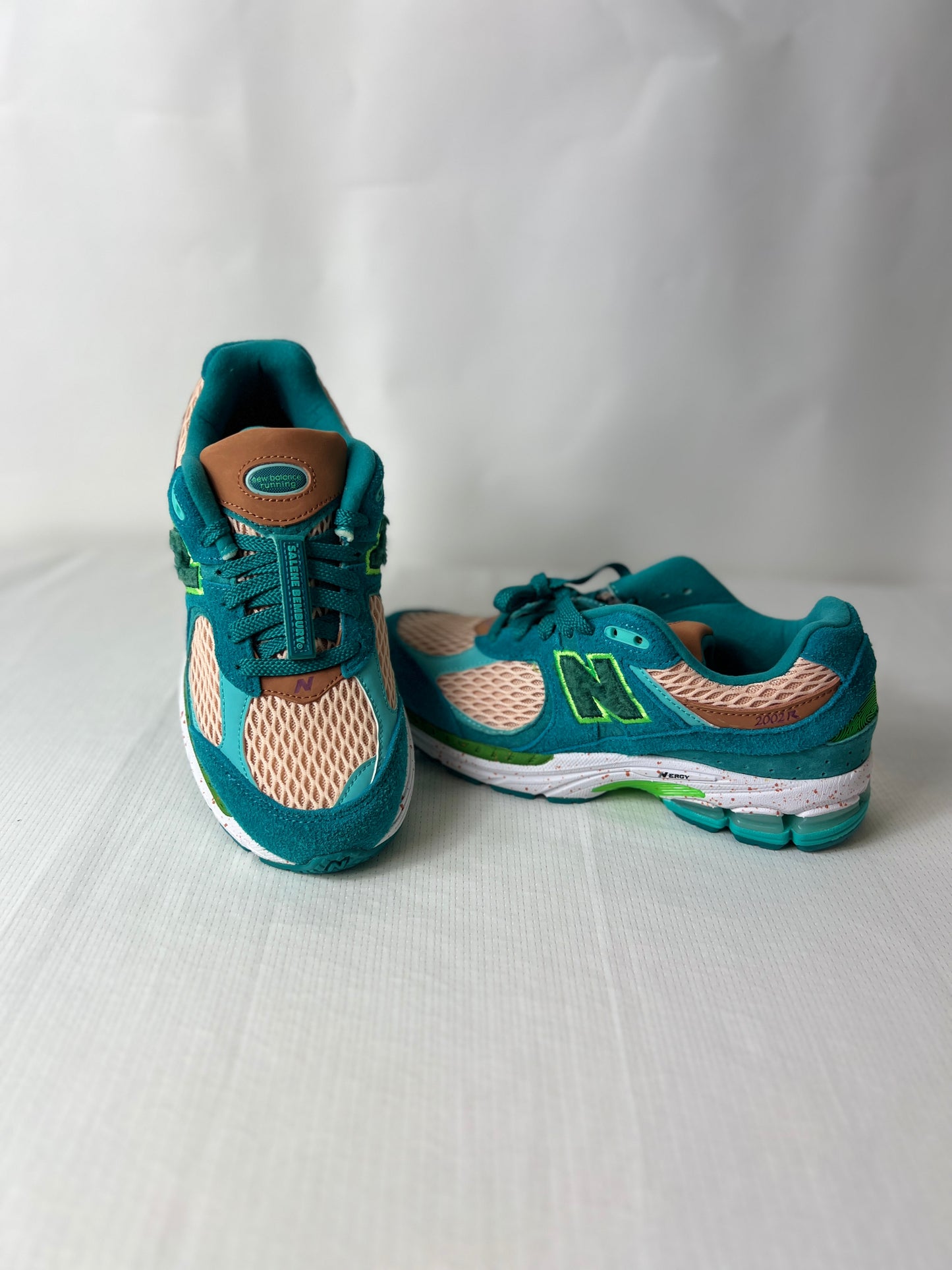 Turquoise sneakers 