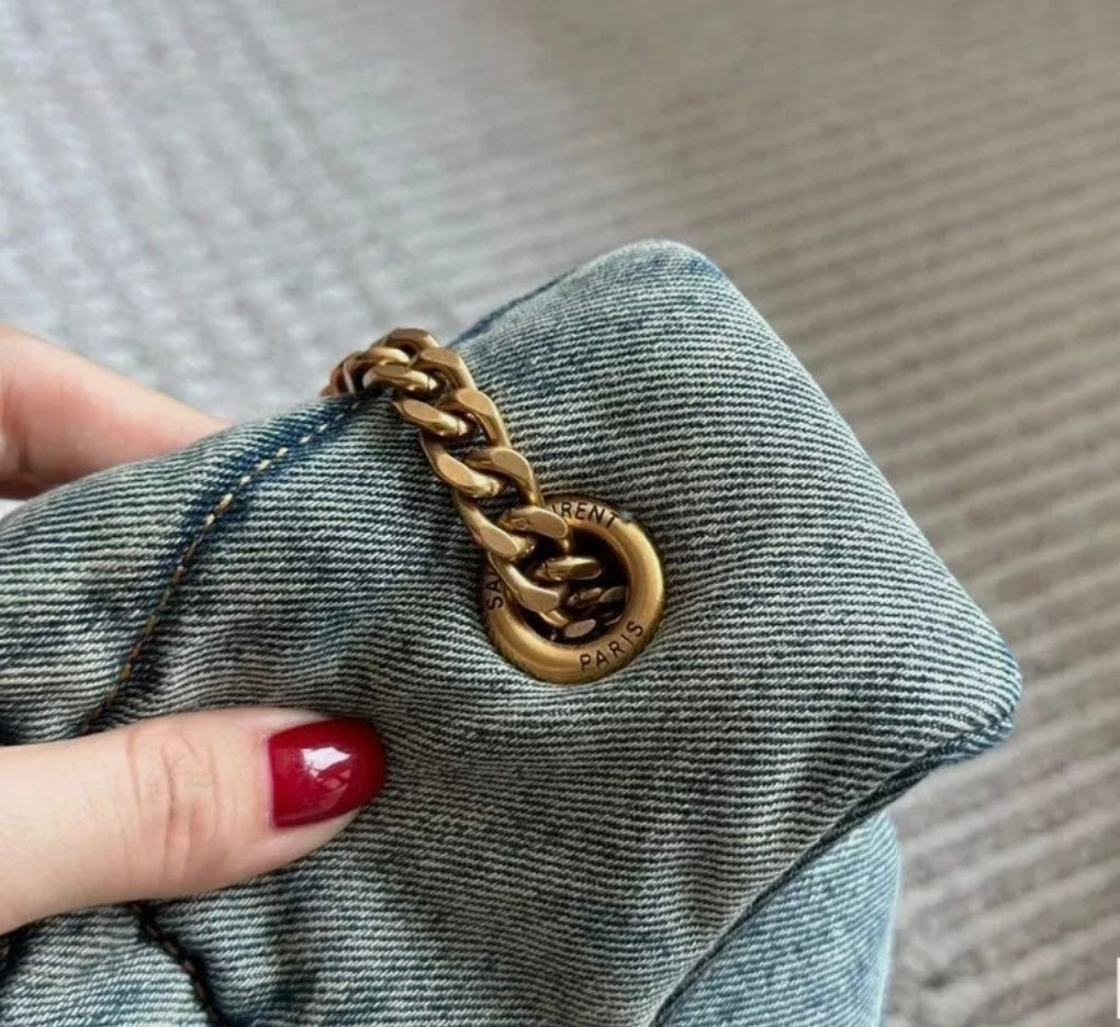 YY denim puffer