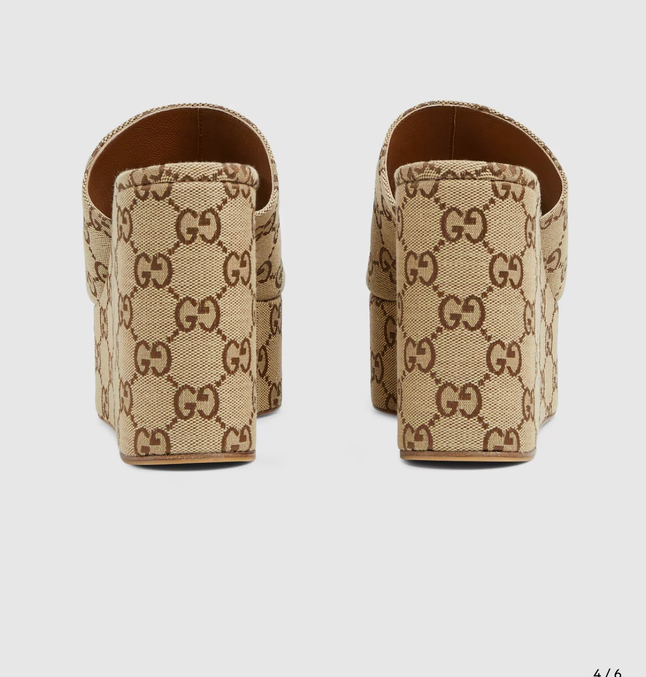 Canvas wedge sandals