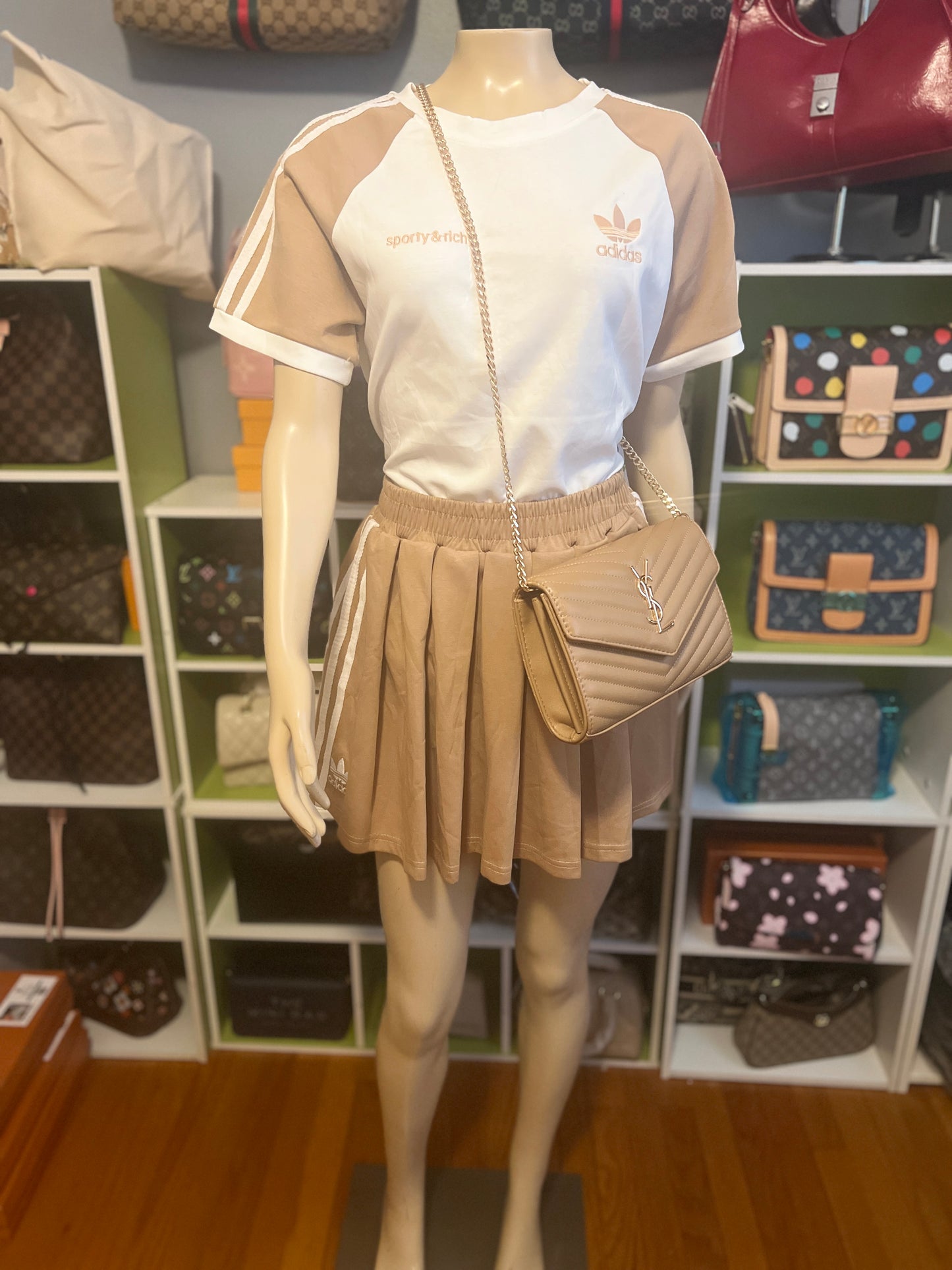 Adida skirt set