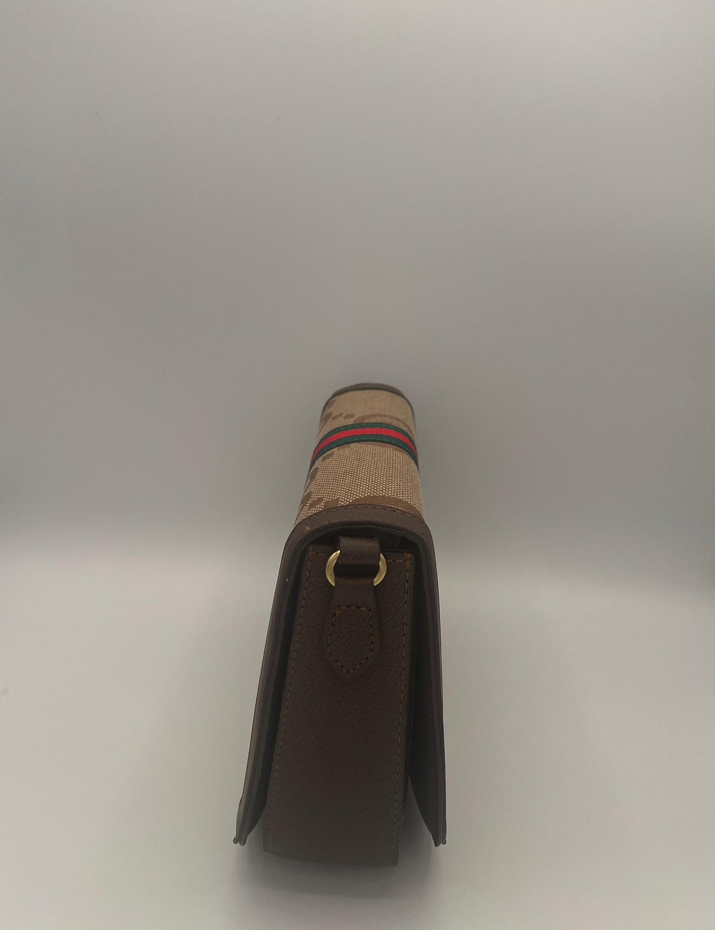 Big G canvas, and leather Crossbody