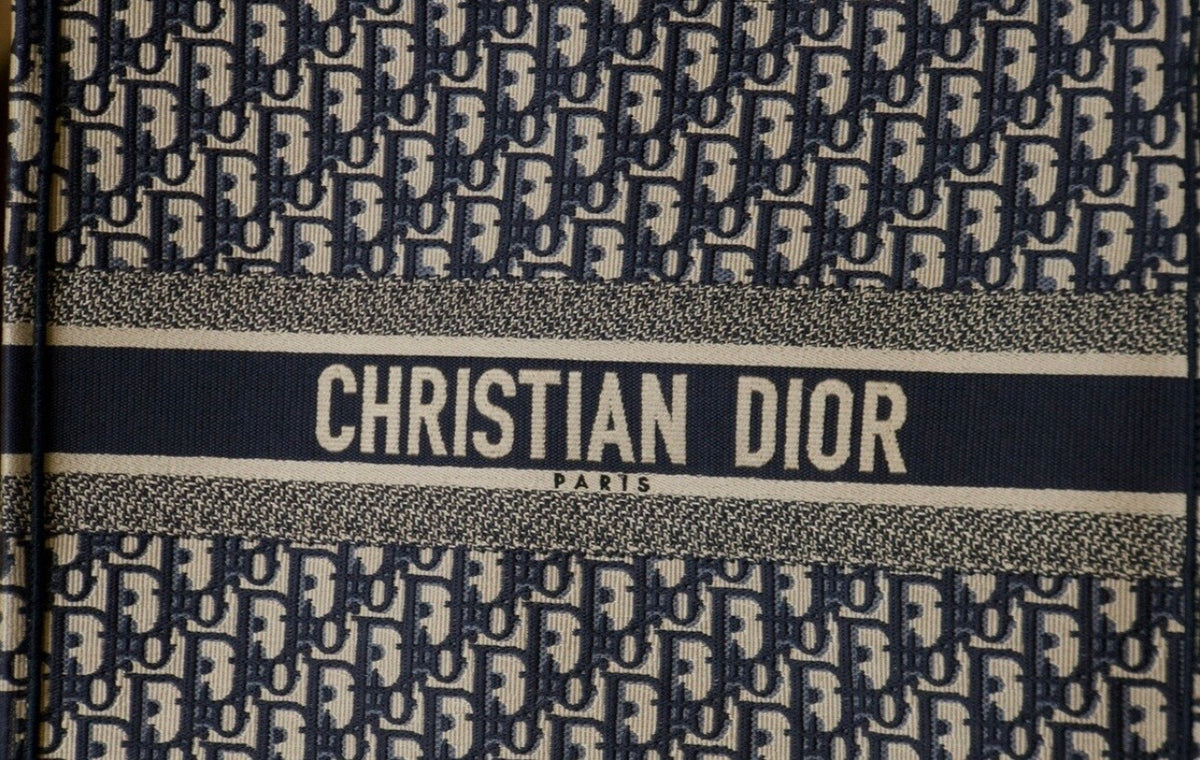 Blue CD book tote