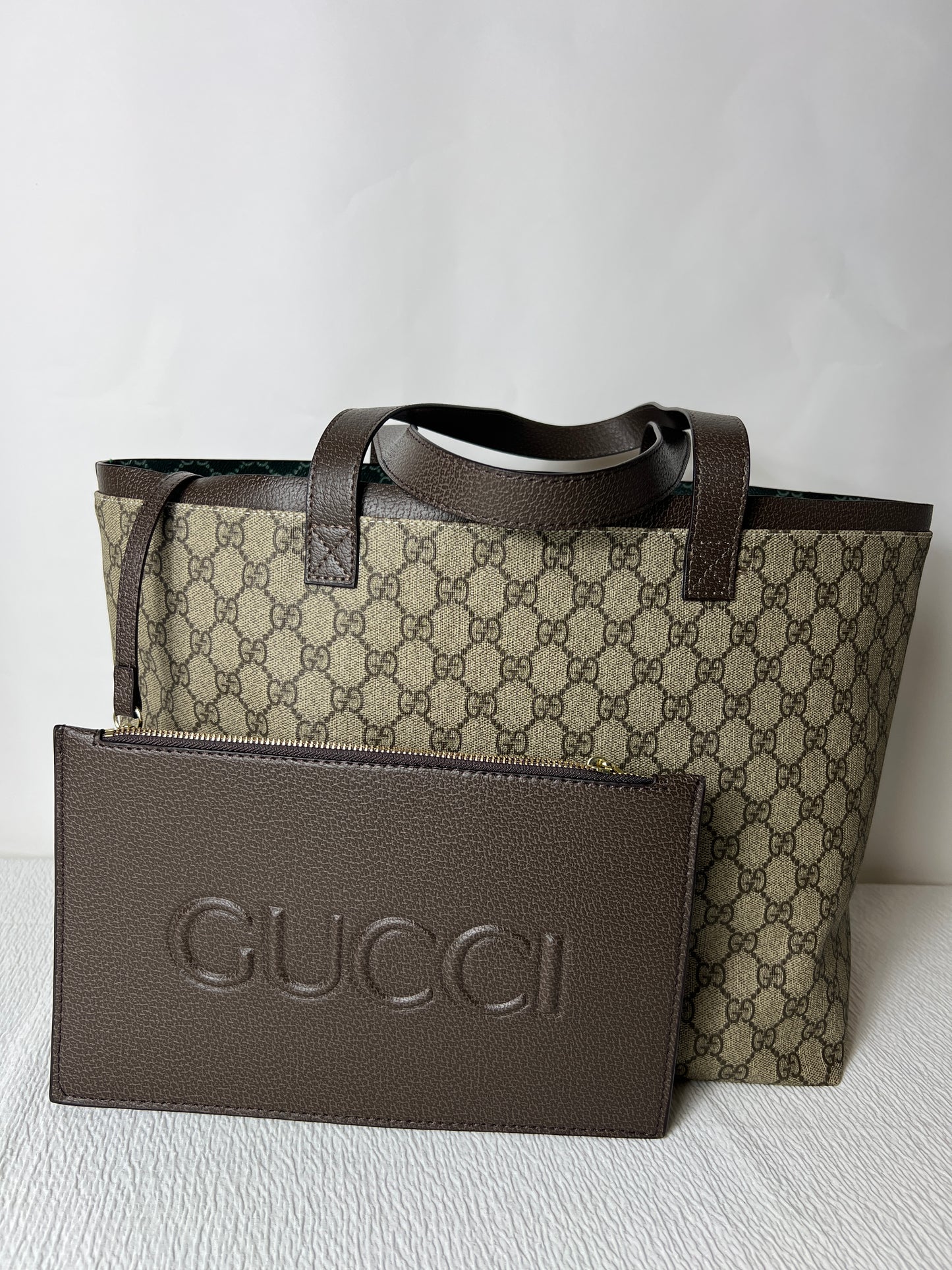 Gg coated canvas tote