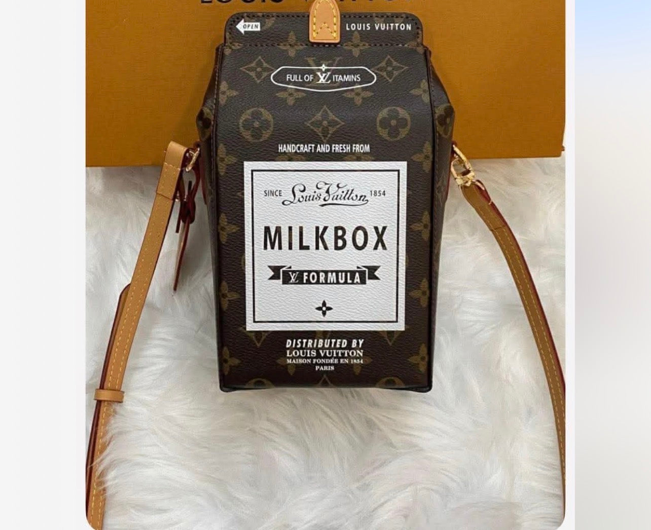 L Milk Box Bag
