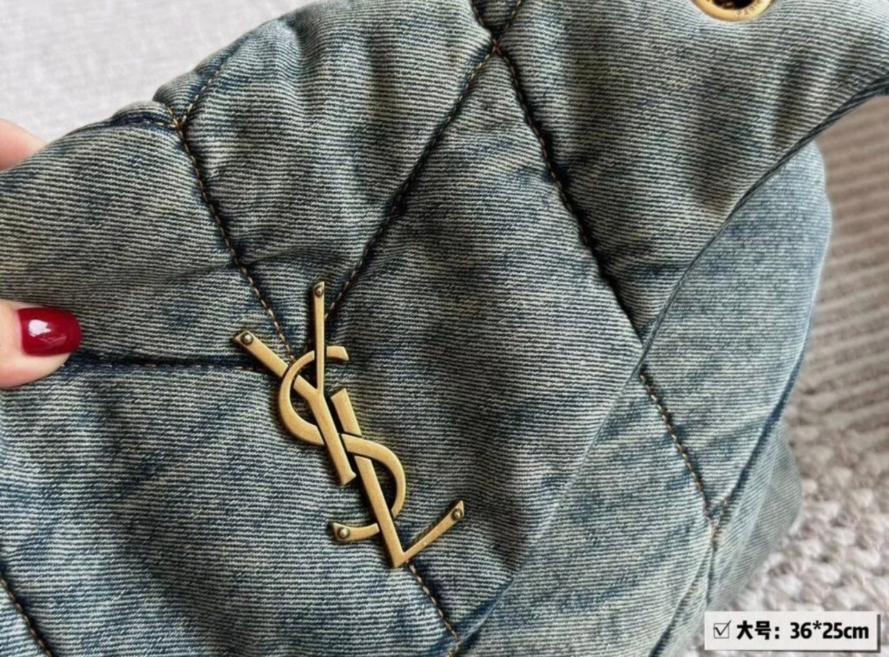 YY denim puffer