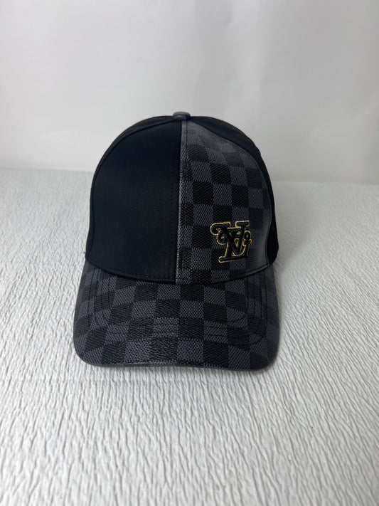 Black and Grey check cap