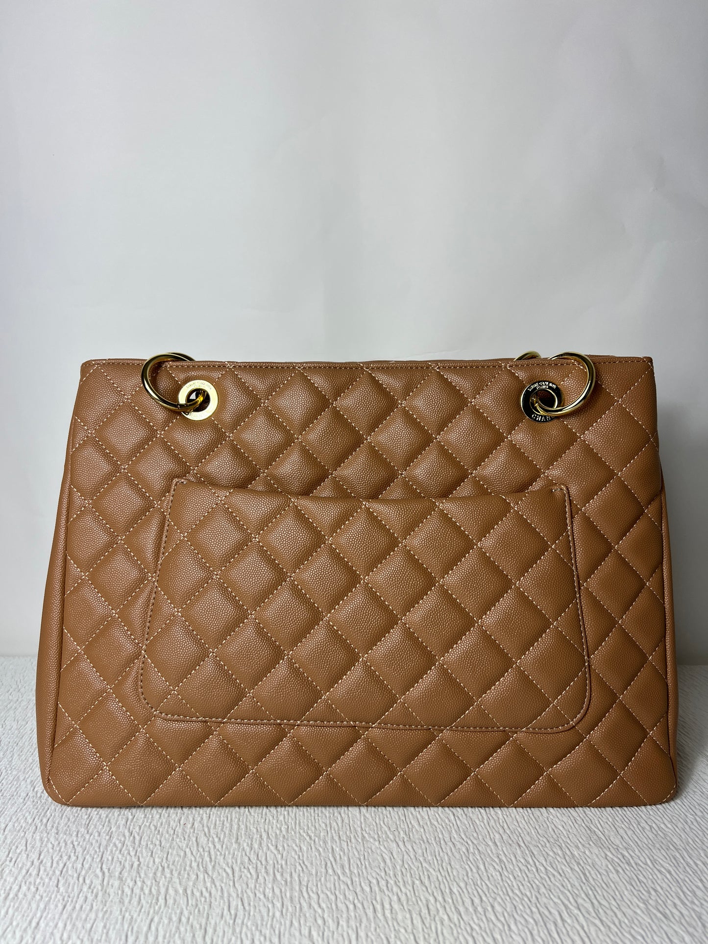 Tan shoulder bag