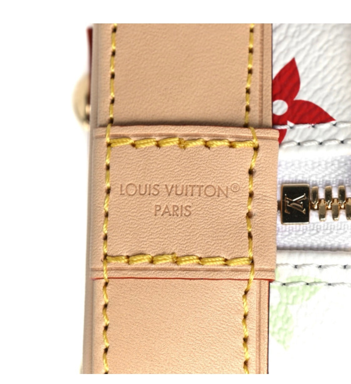 White colorful, A