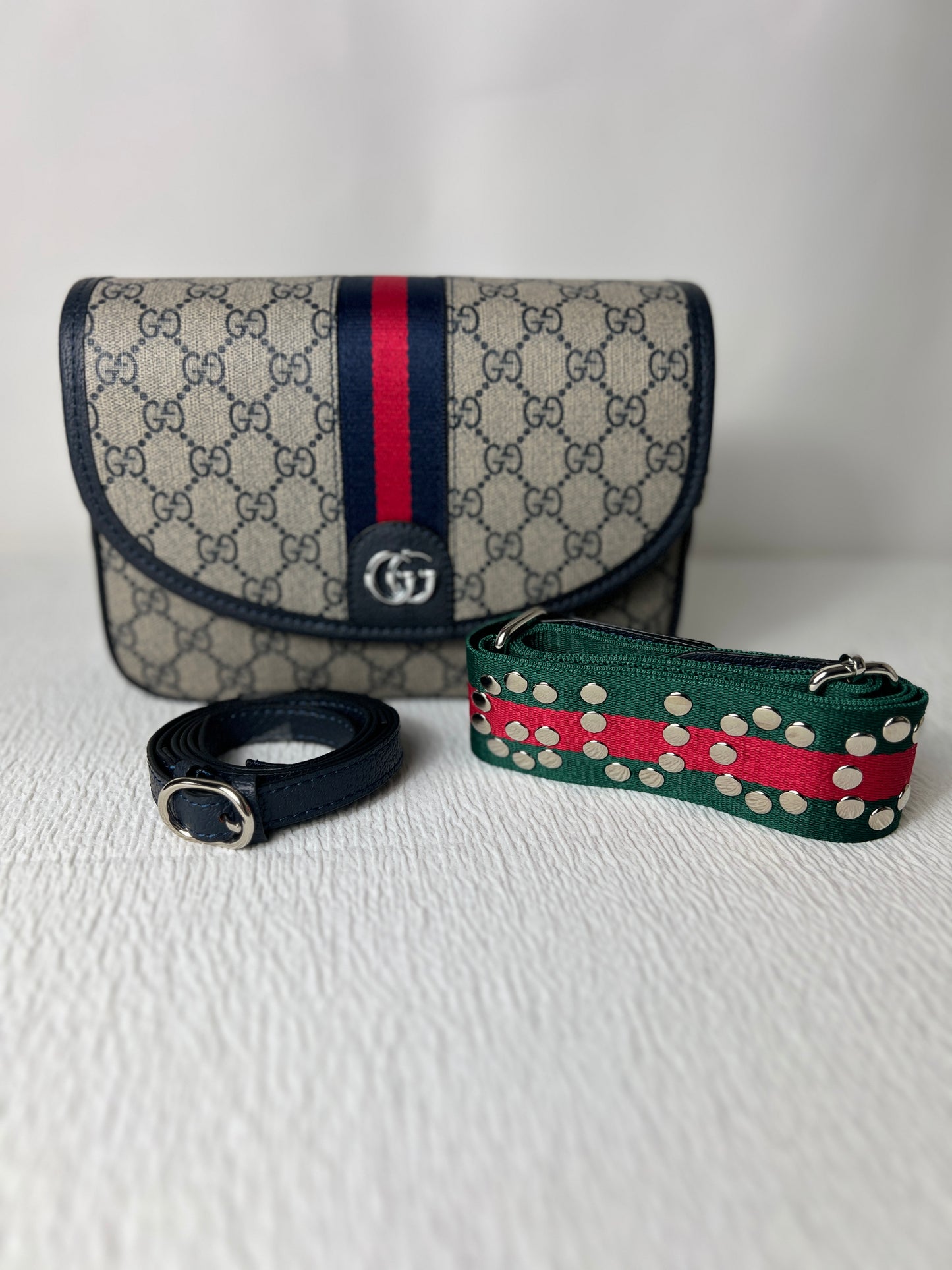Blue Double strap G