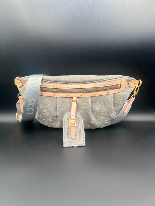 Denim bumbag