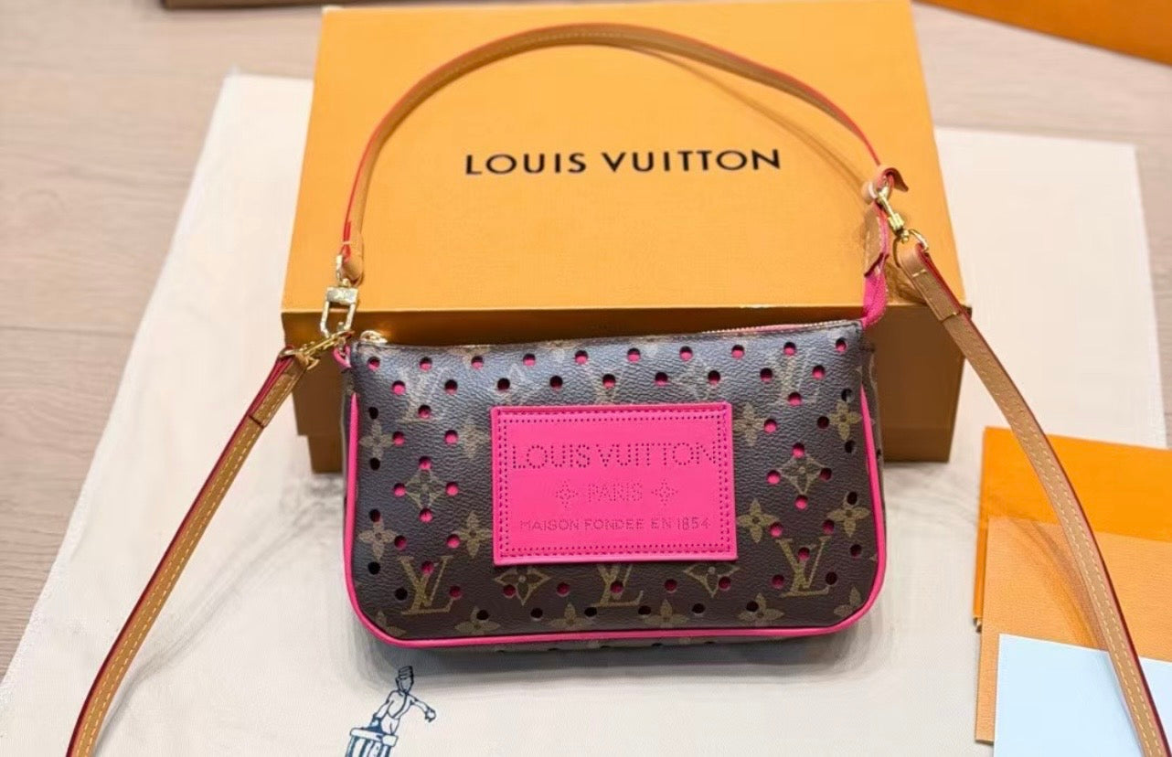 Pink/Brn mono pochette