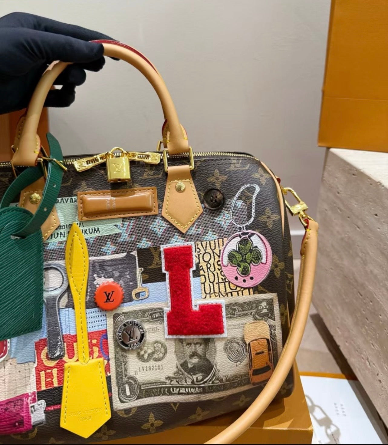 Letterman bag 30cm