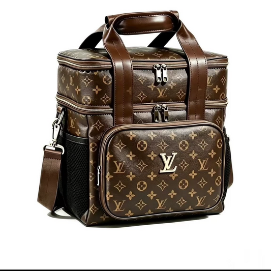 Designer insulated lunch bags