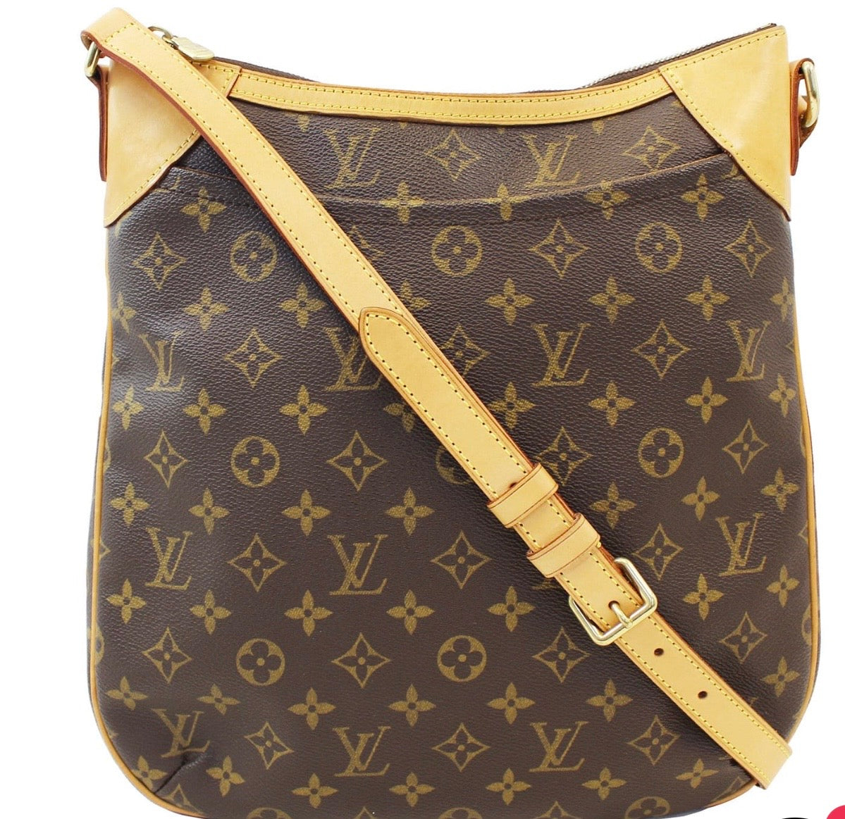 Brown ODN monogram, shoulder bag