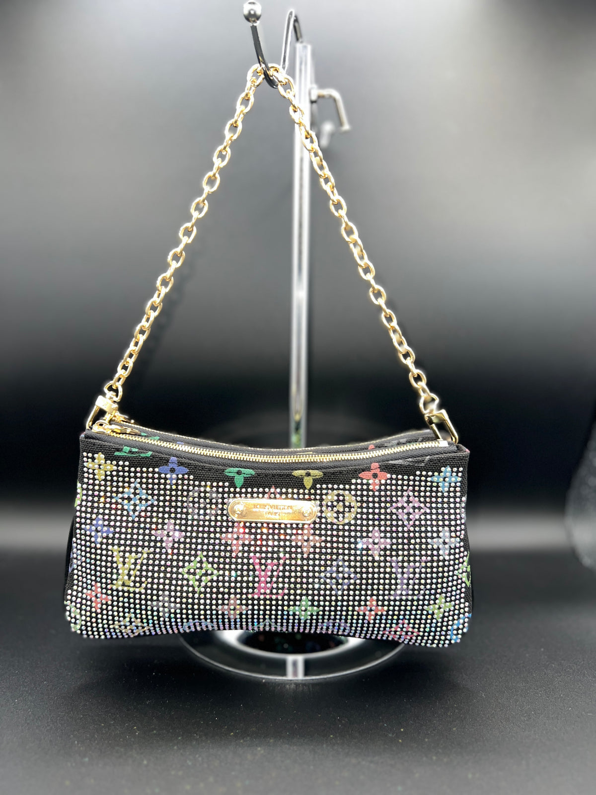 Rhinestone shoulder bag ￼