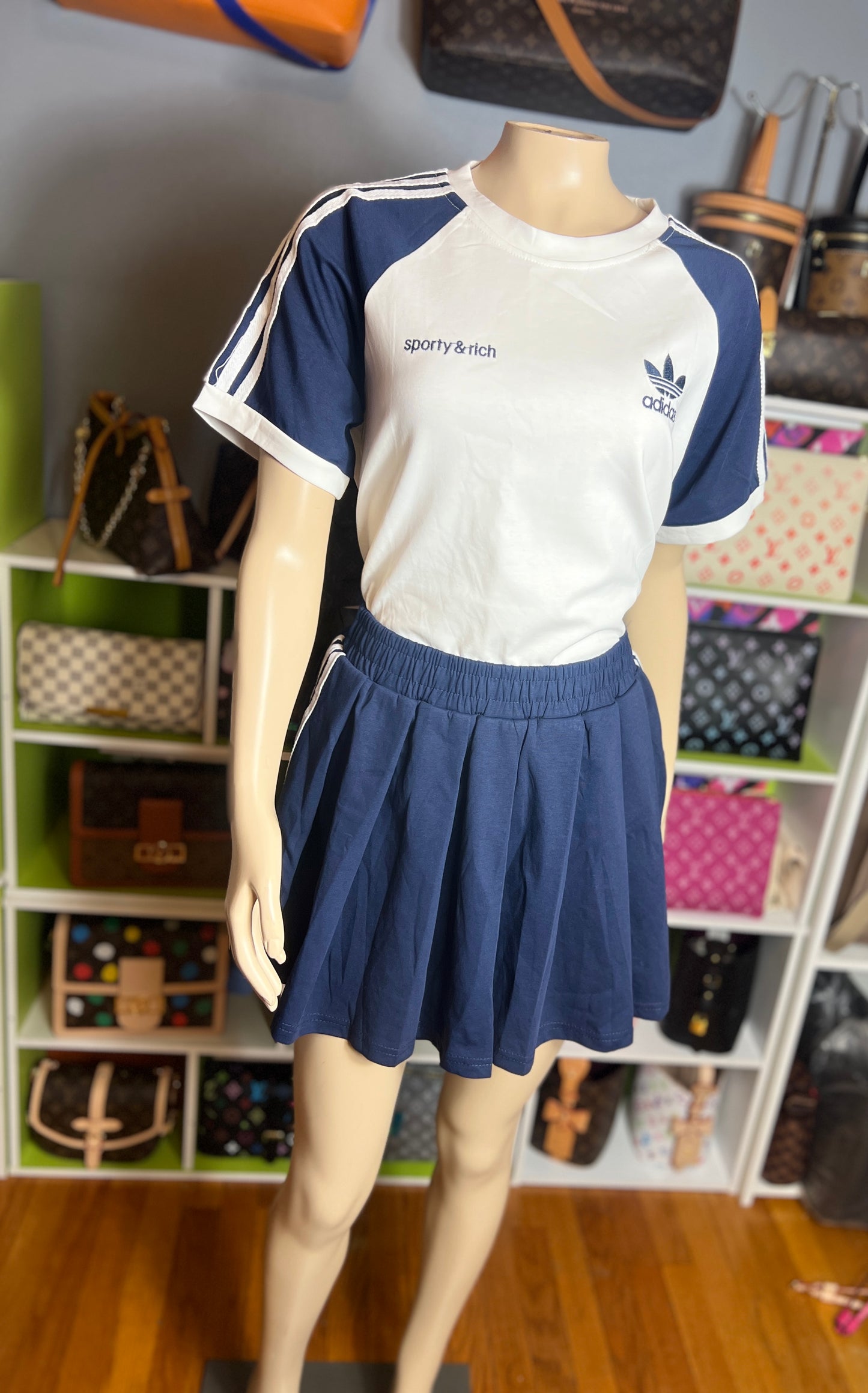 Adida skirt set