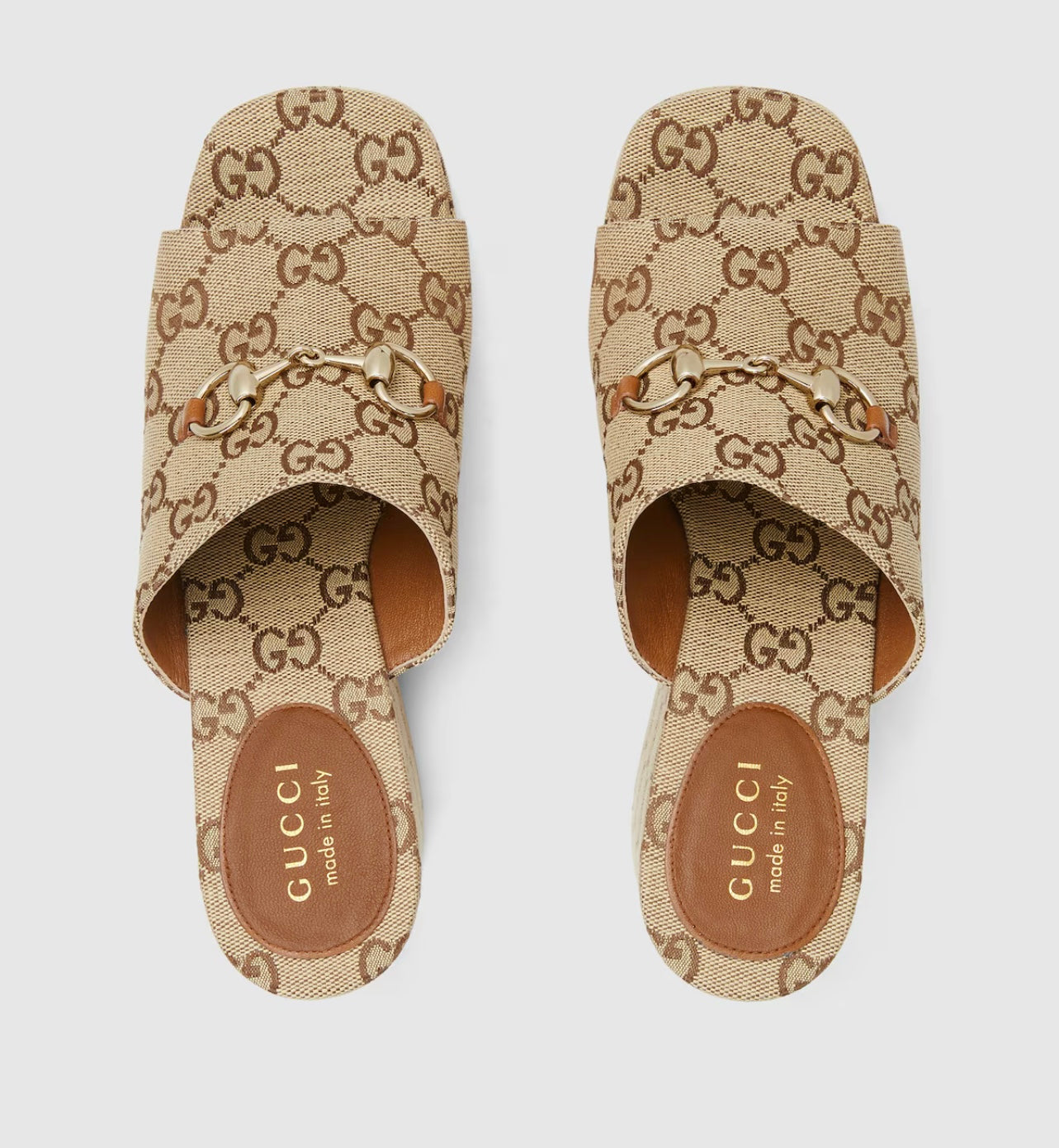 Canvas wedge sandals