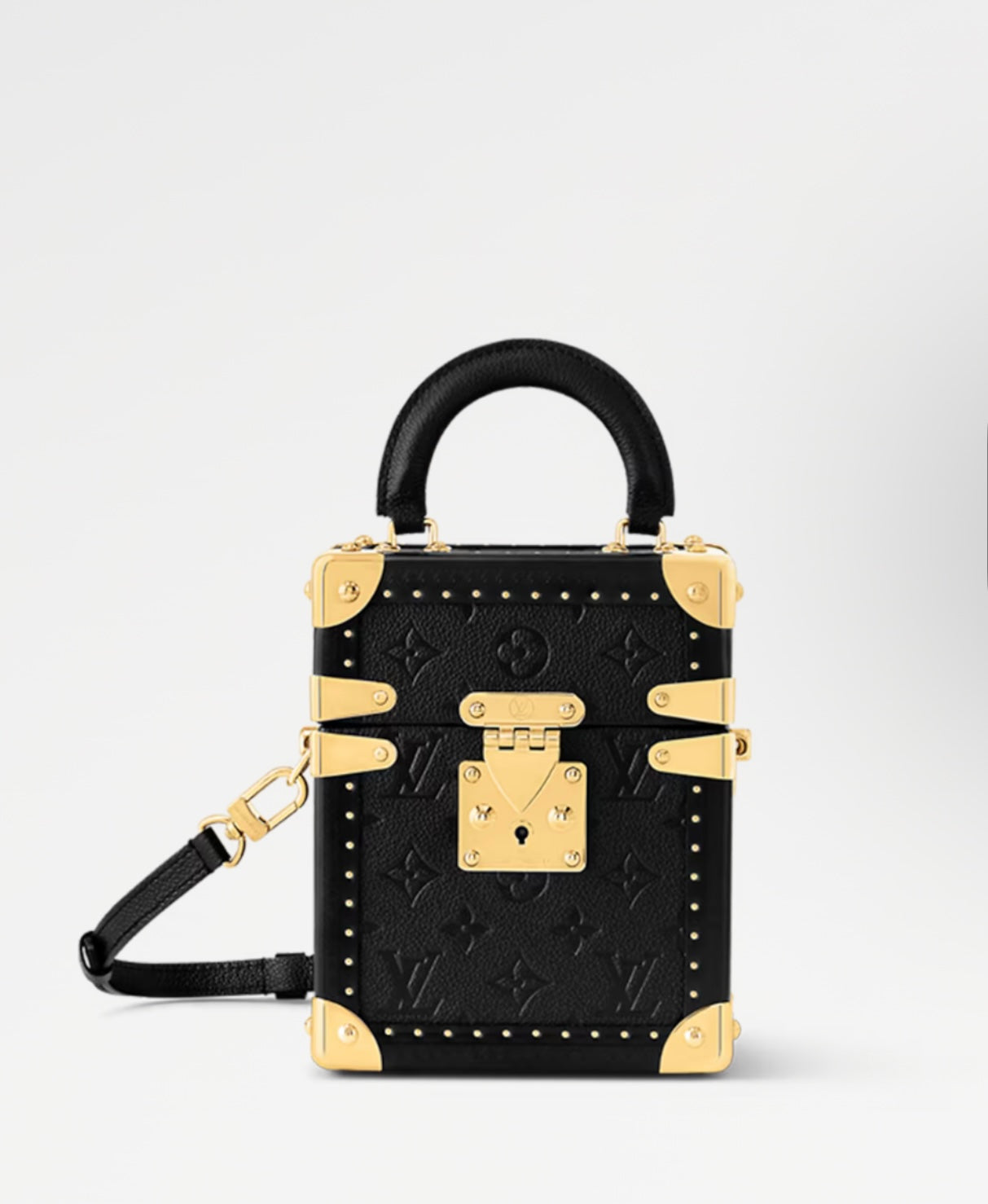 Embossed black truck.