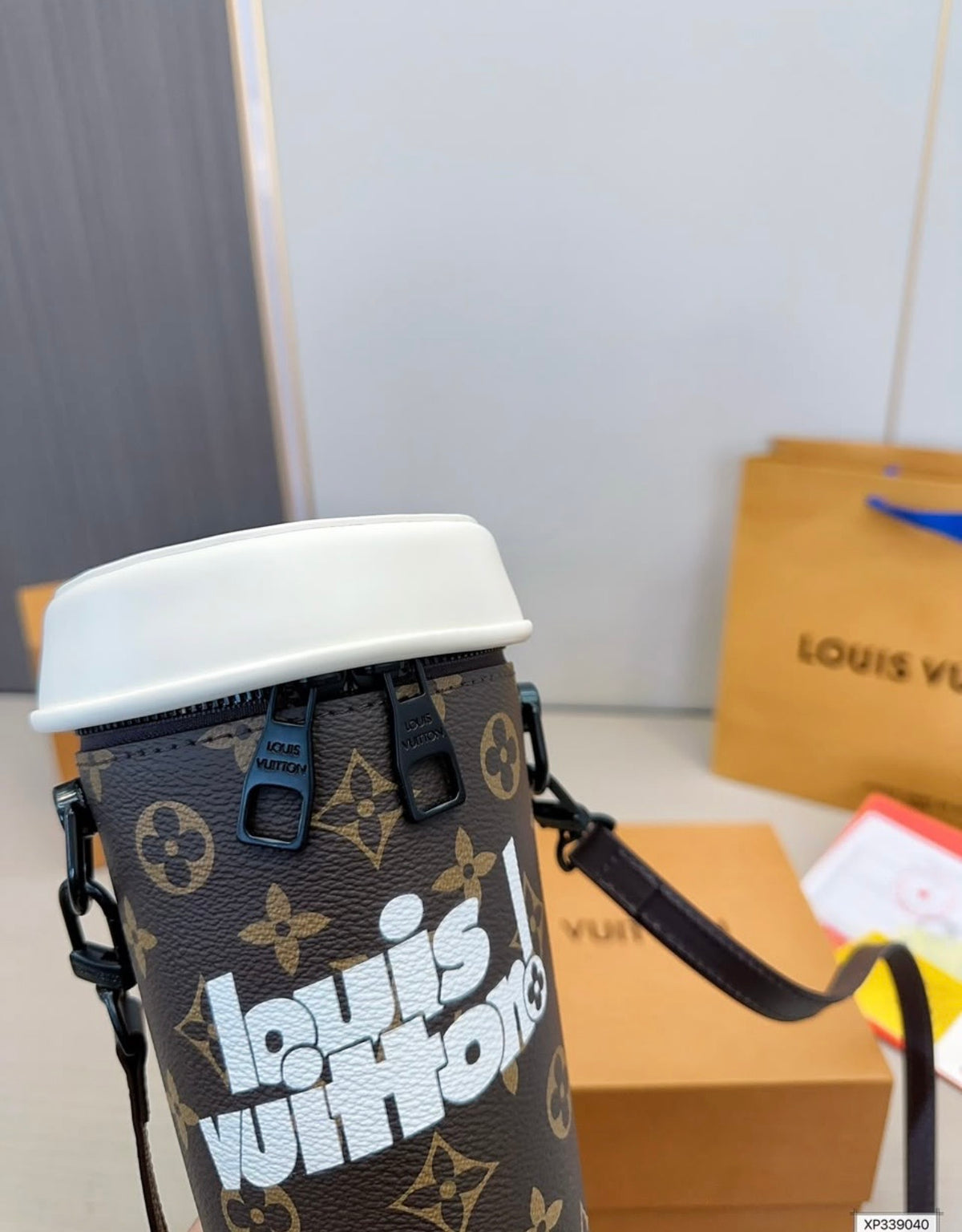 L Coffee cup bag