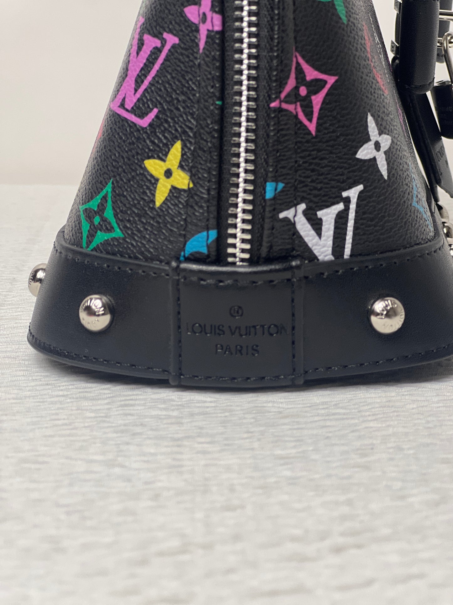 Black colorful A