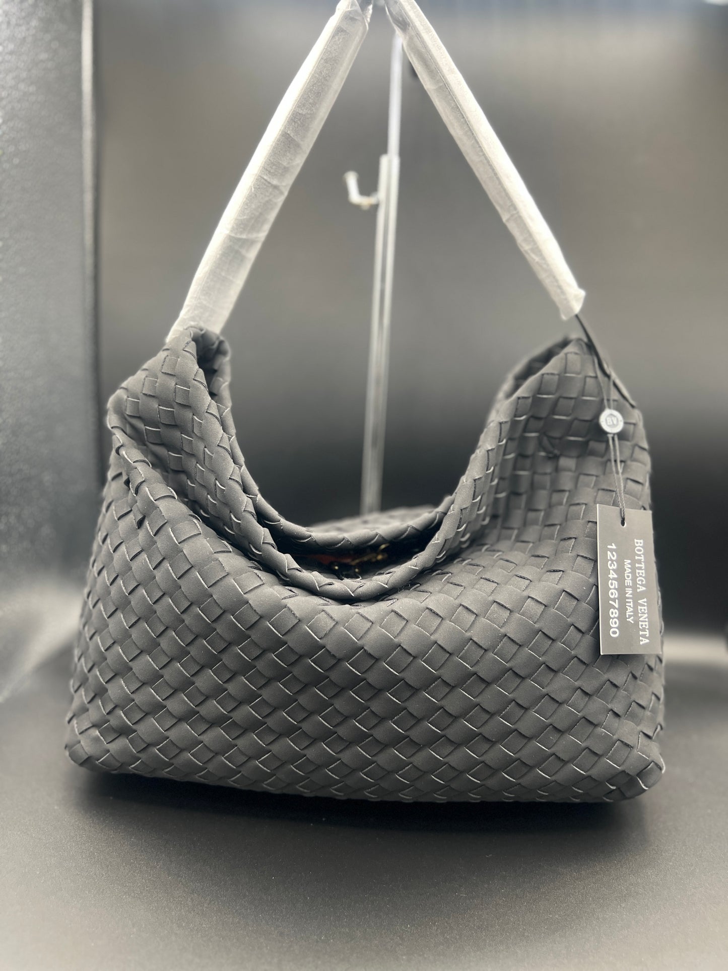 Woven BV hobo tote