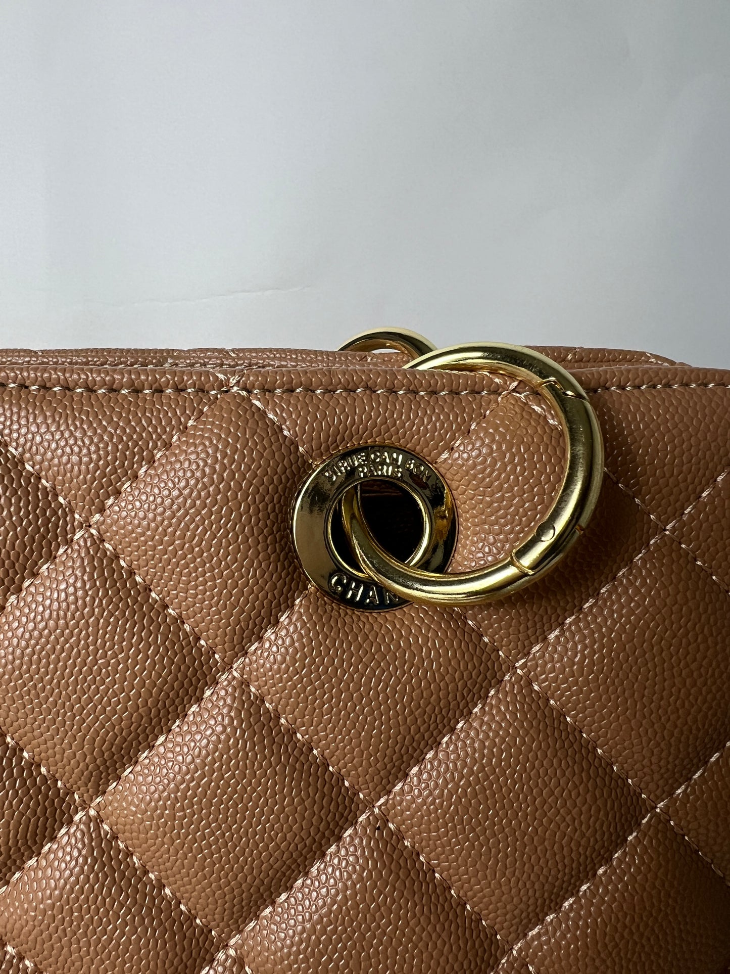 Tan shoulder bag