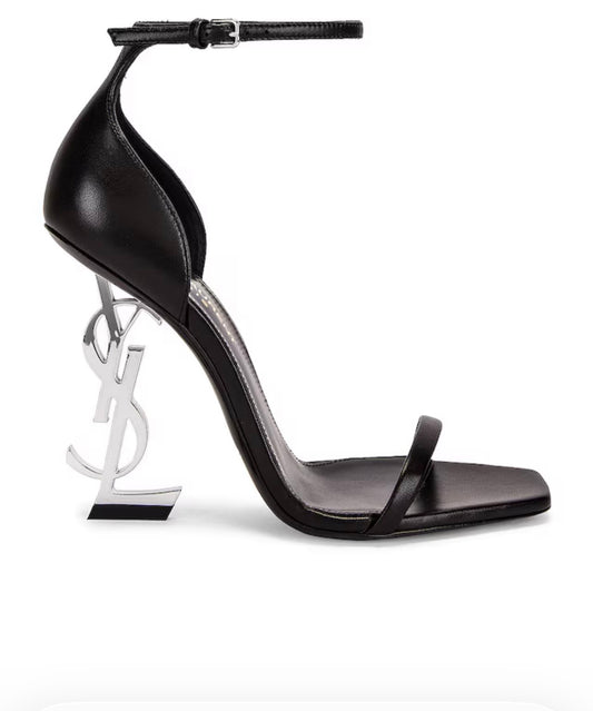 110MM patent leather sandals
