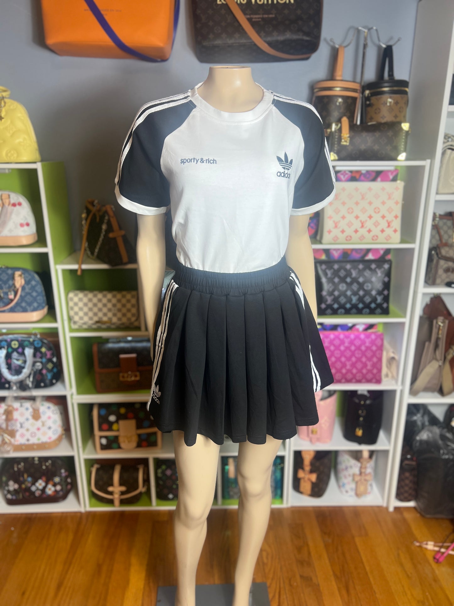 Adida skirt set