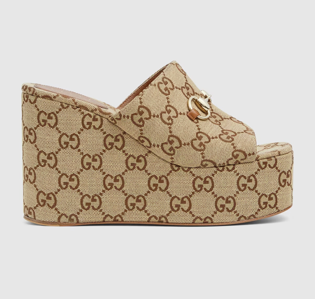 Canvas wedge sandals