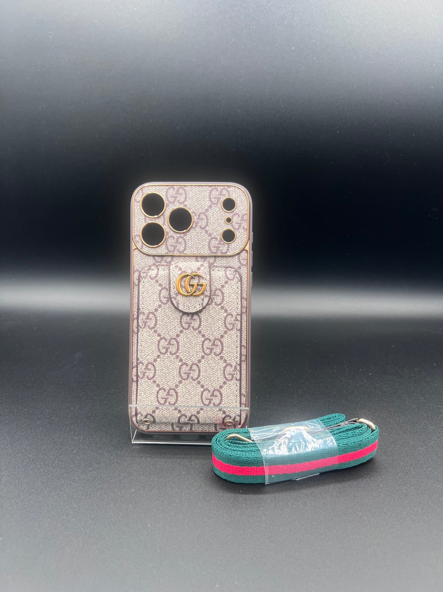 Crossbody phone and card holder