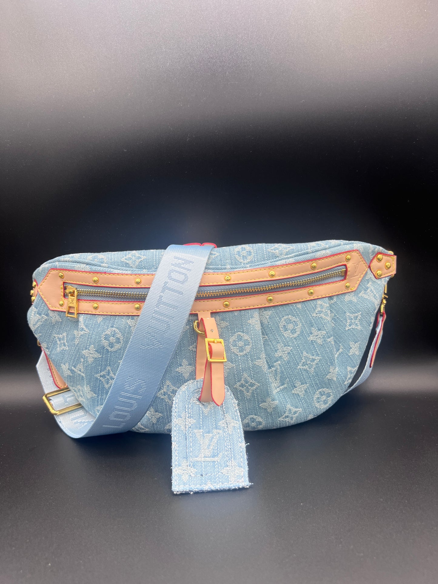 Denim bumbag