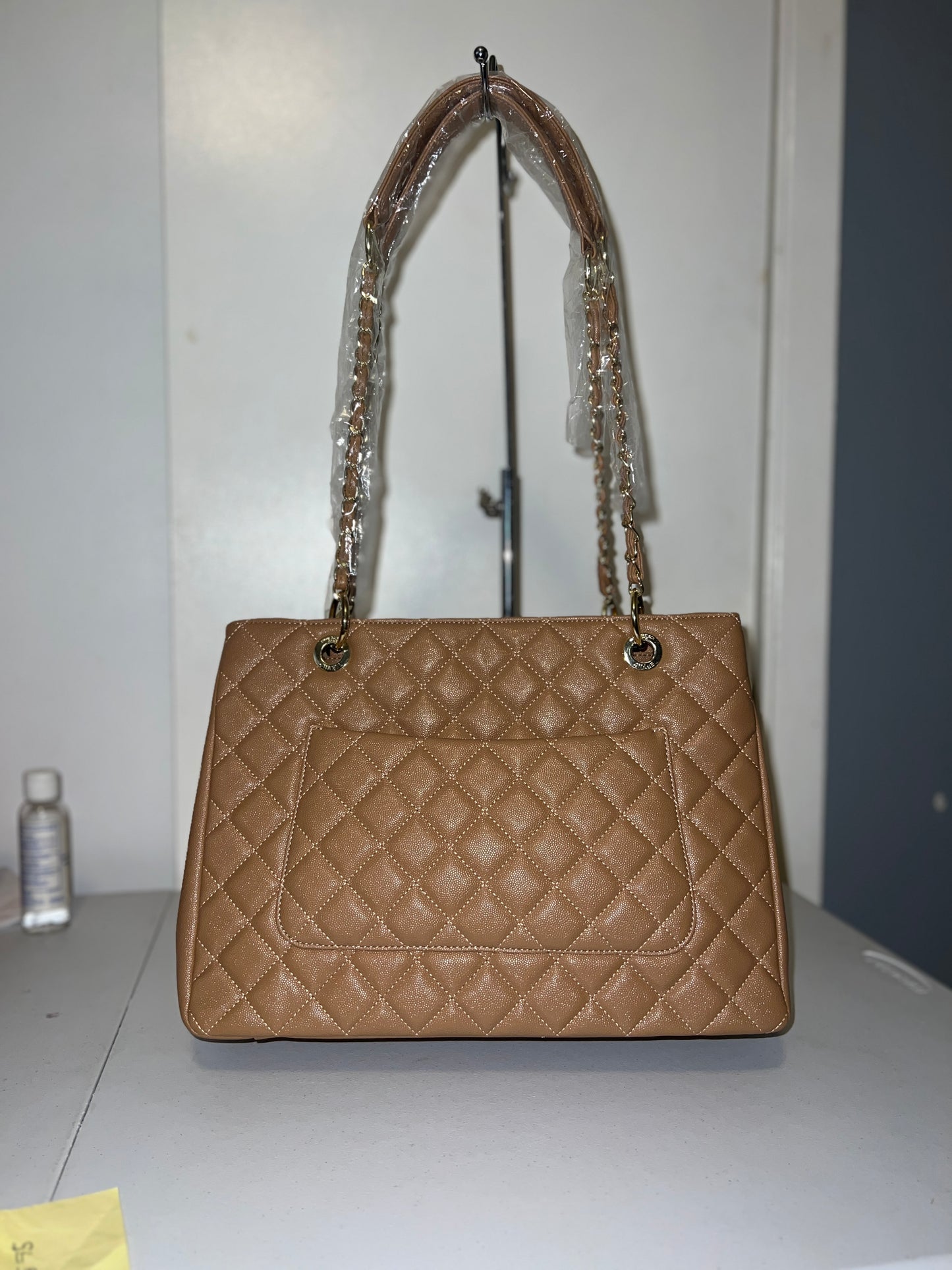 Tan shoulder bag