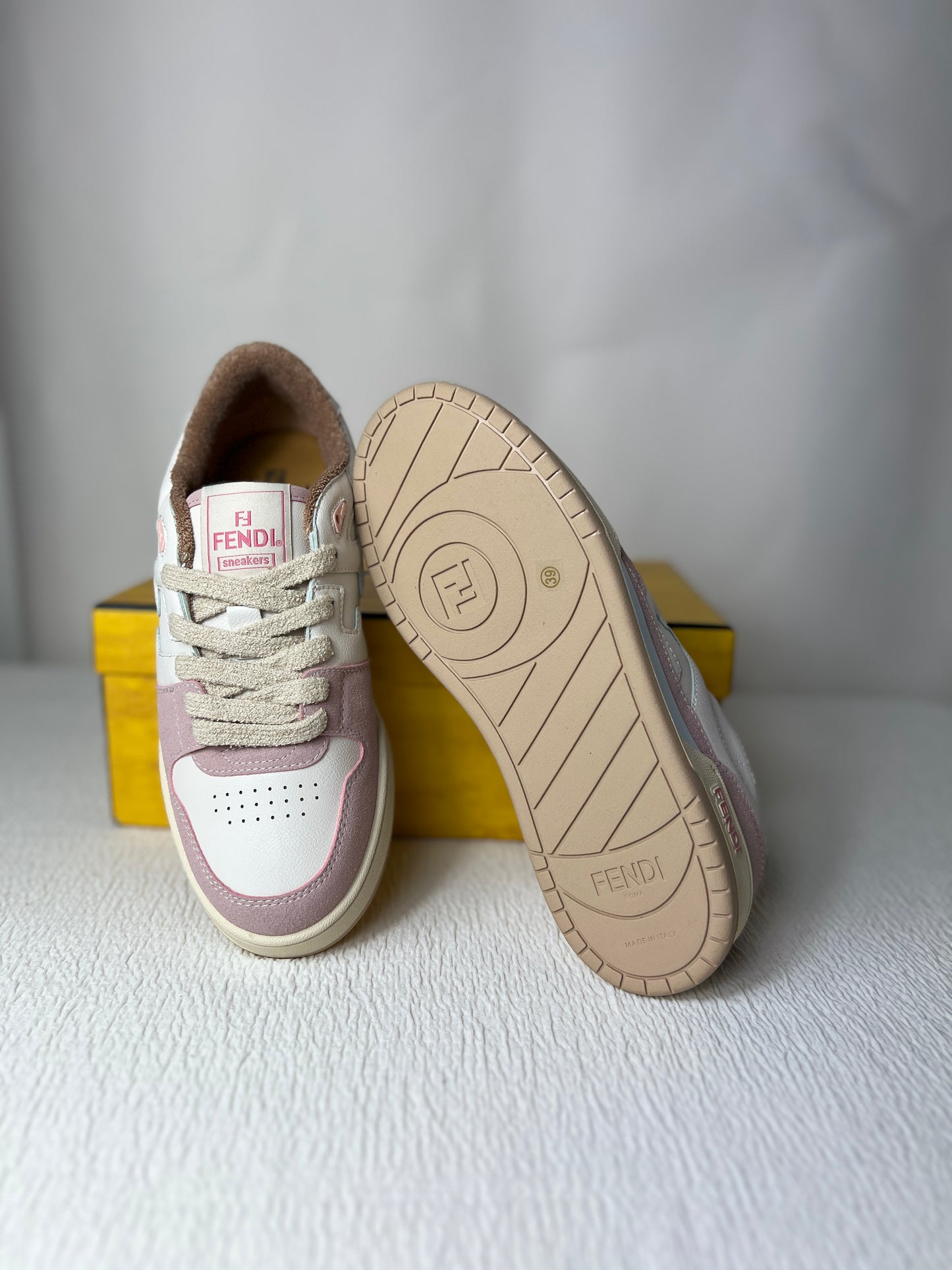 Pink FF Sneakers