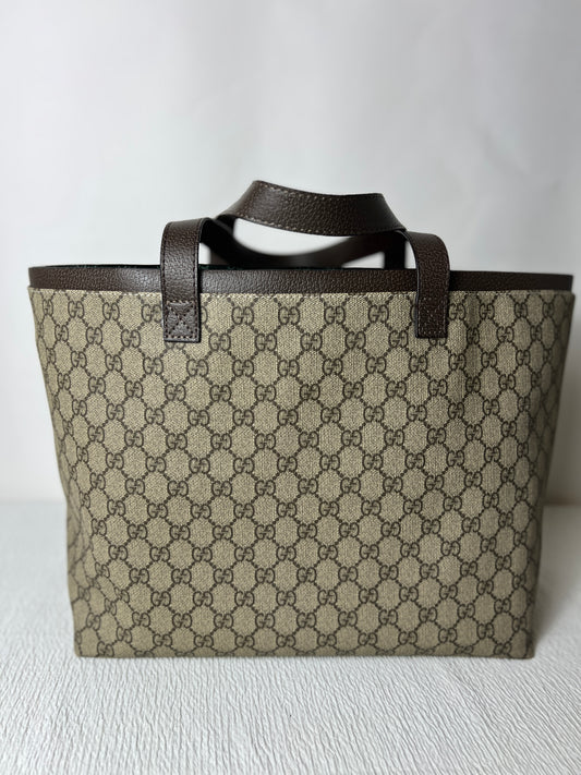 Gg coated canvas tote