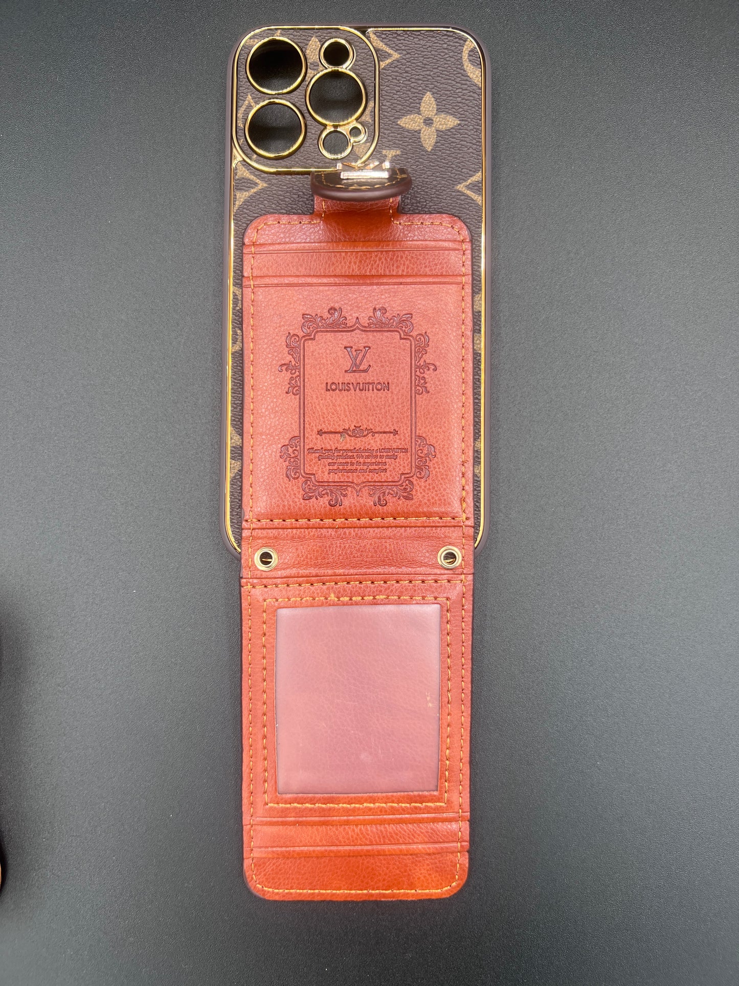 Crossbody phone and card holder